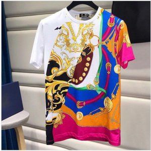 NWT BAROCCO ACANTHUS PRINT T-SHIRT Designer Inspired